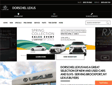 Tablet Screenshot of dorschellexus.com